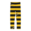 Kids Bee Stripe Leggings – Yellow & Black Bumblebee AOP