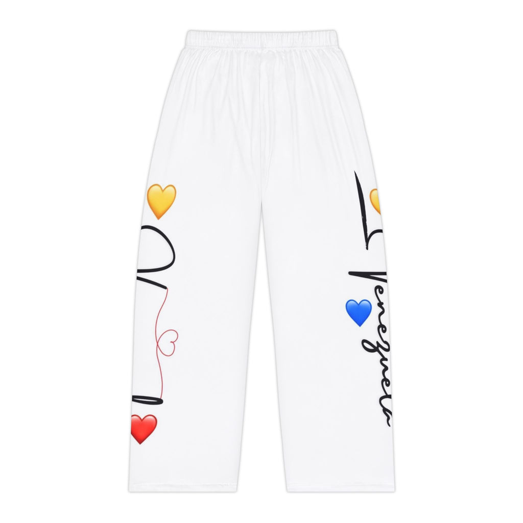 Venezuela Heart Print Pajama Pants – Women's Cozy Lounge Sleepwear