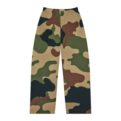 Camo Women’s Pajama Pants — Cozy All-Over Print Lounge Pants Printify