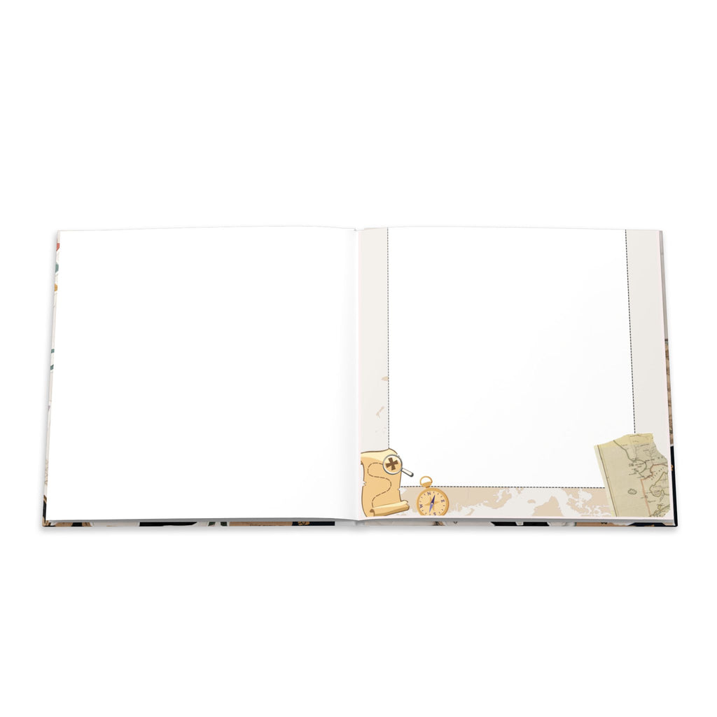 Travel Photo Book — "My Travel Notebook" Hardcover Keepsake