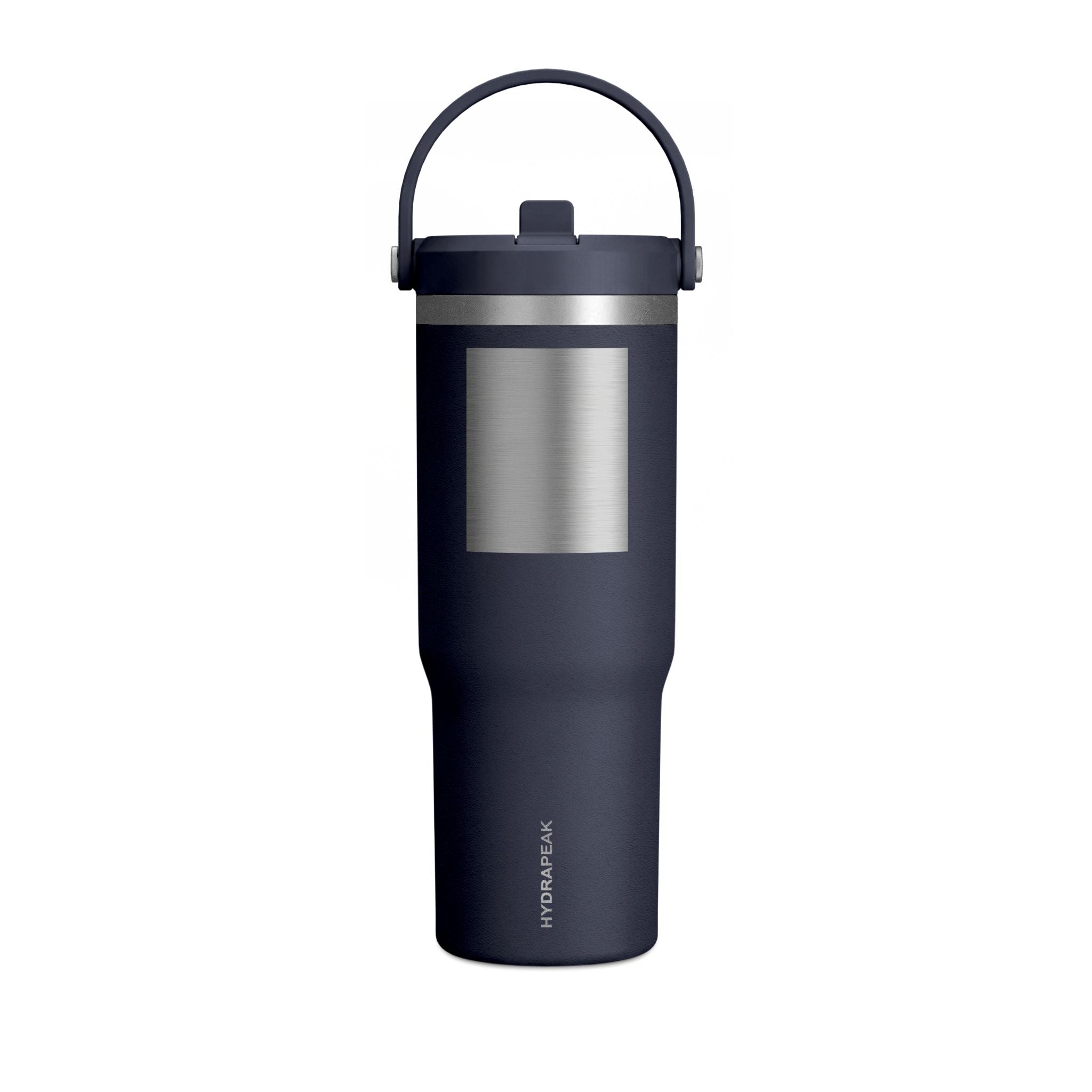 32oz Nomad Travel Tumbler — Insulated Stainless Steel Water Bottle with Handle Printify