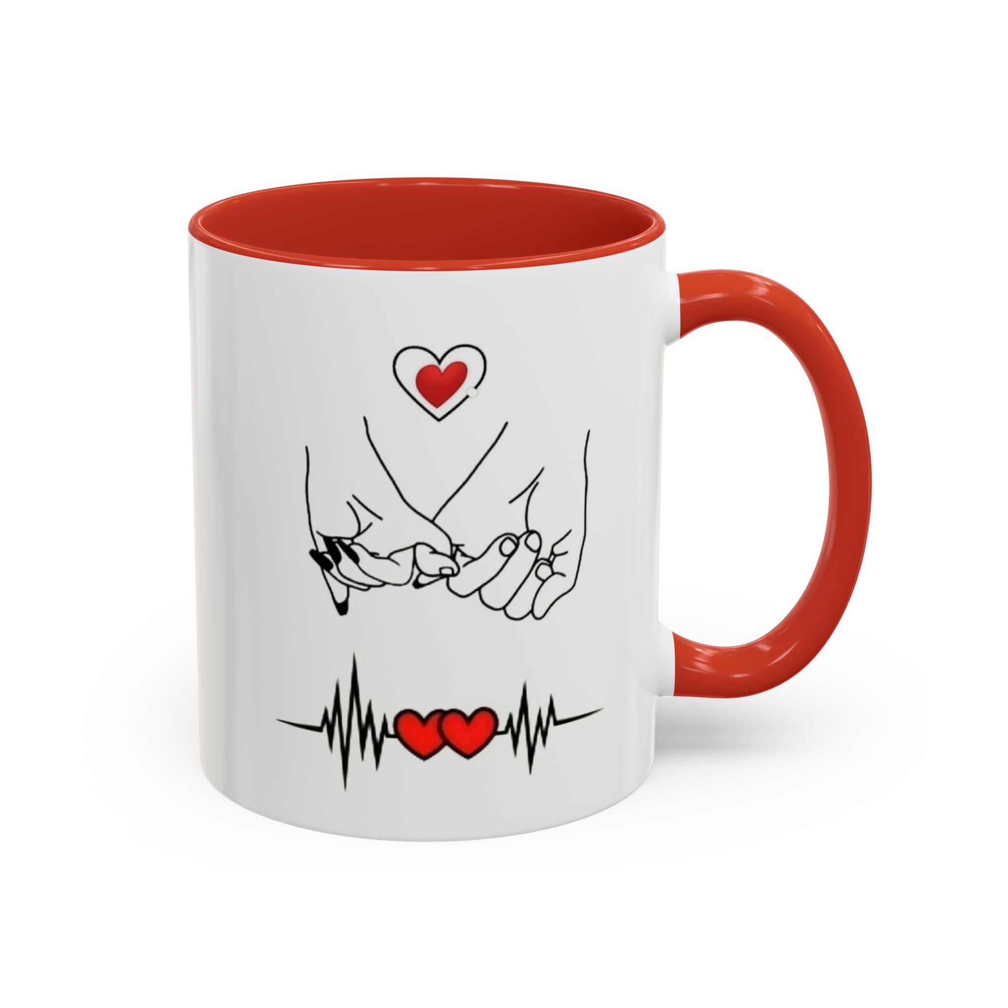 Personalized Family Photo Coffee Mug — 'Family' Script Accent Mug (11/15 oz)