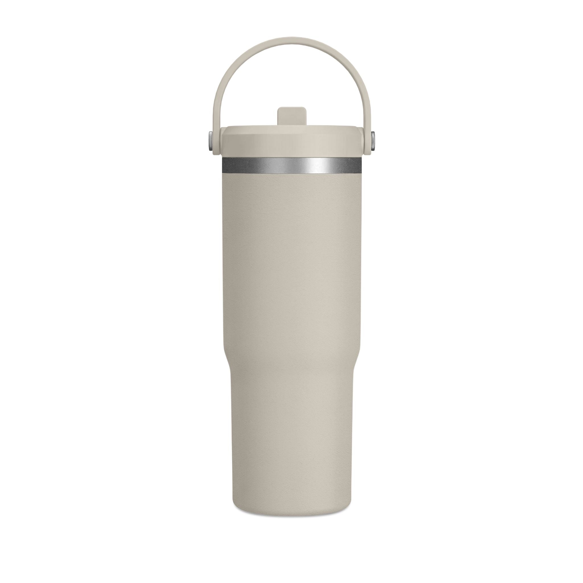 32oz Nomad Travel Tumbler — Insulated Stainless Steel Water Bottle with Handle Printify