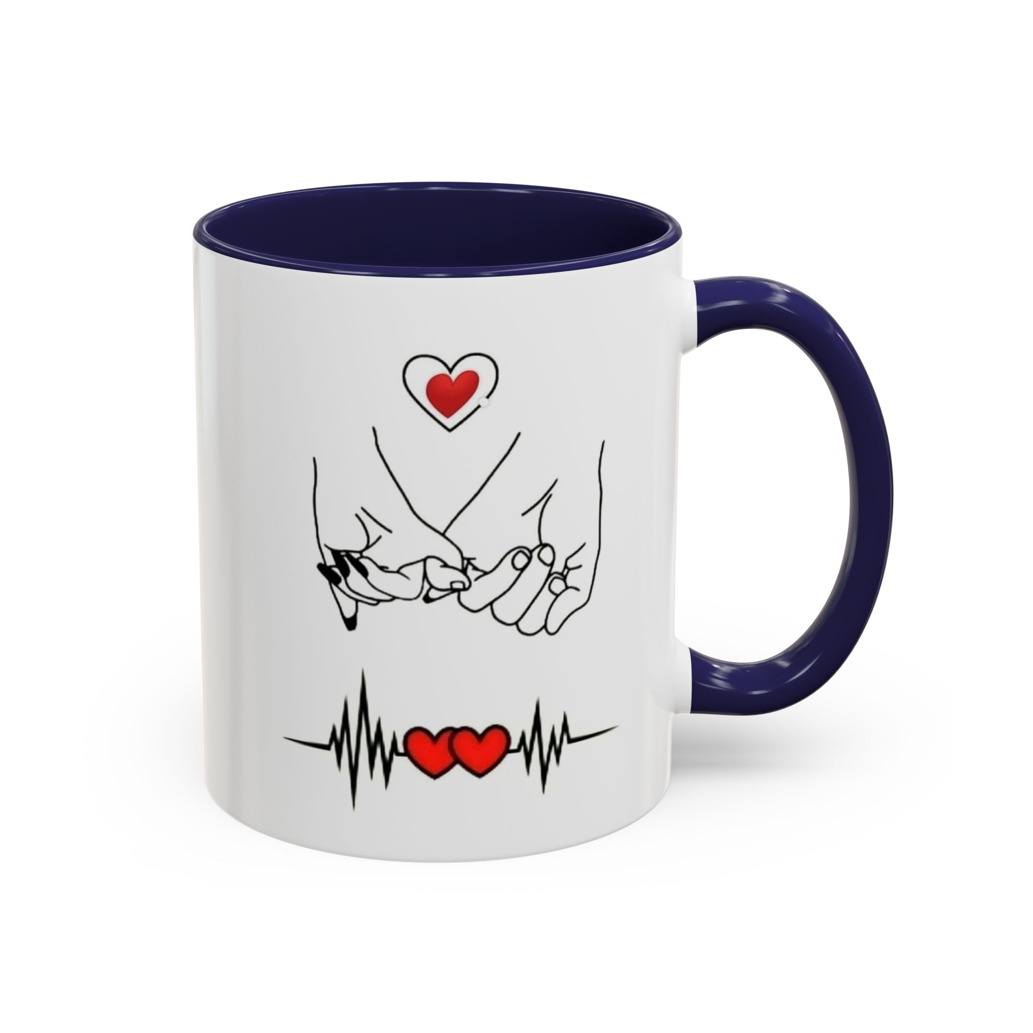 Personalized Family Photo Coffee Mug — 'Family' Script Accent Mug (11/15 oz)