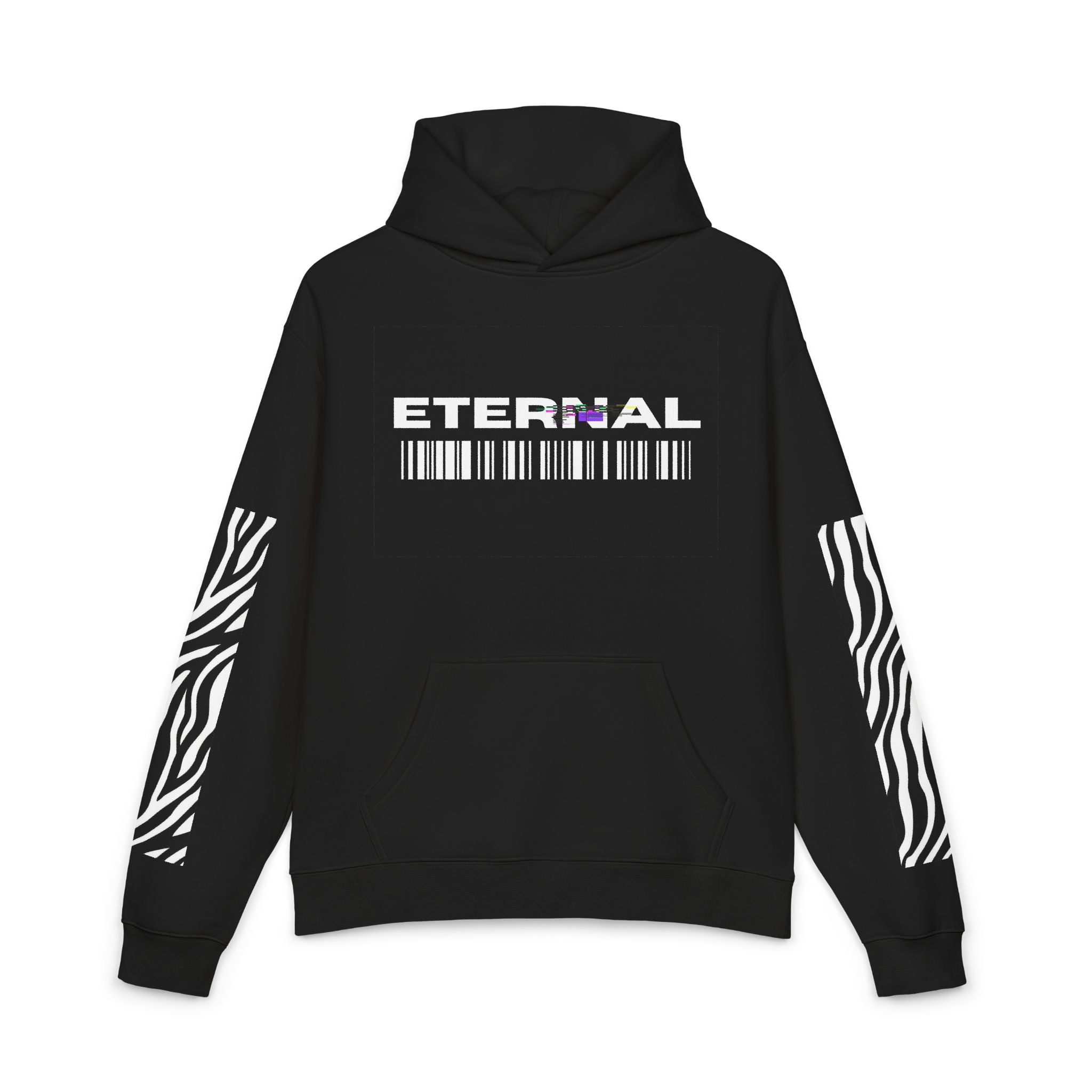 Eternal Barcode Hoodie — Dripping Sneaker Graphic Streetwear