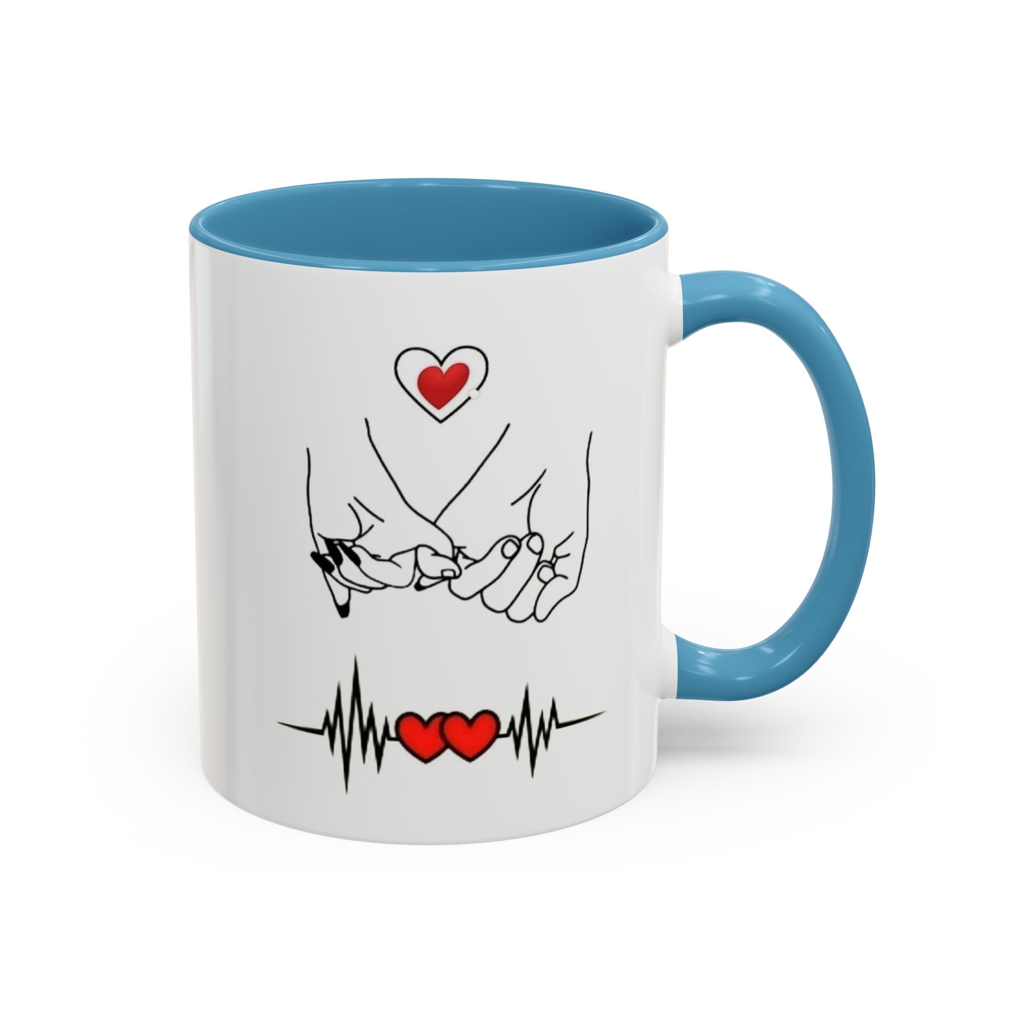 Personalized Family Photo Coffee Mug — 'Family' Script Accent Mug (11/15 oz)