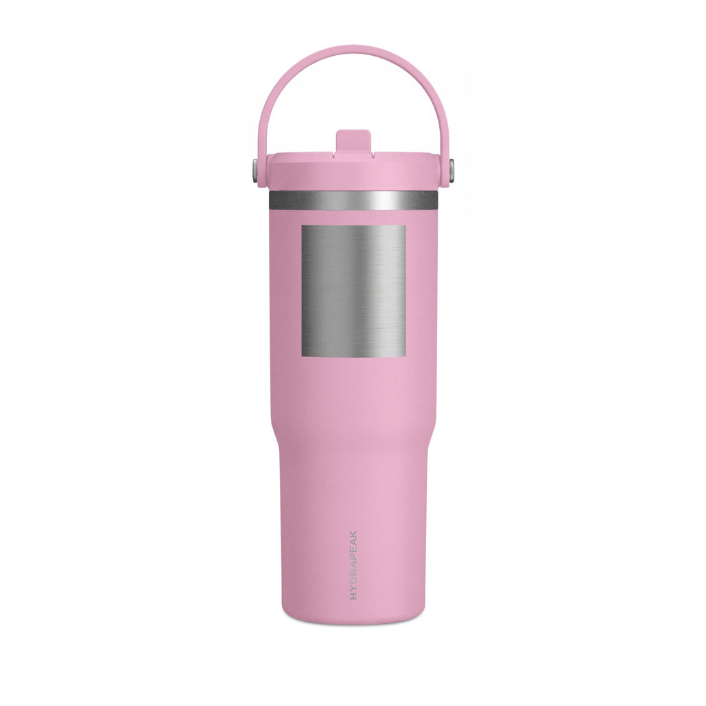 32oz Nomad Travel Tumbler — Insulated Stainless Steel Water Bottle with Handle Printify