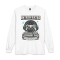 Introverted Professional Gamer Legendary Dad Long Sleeve Shirt Printify
