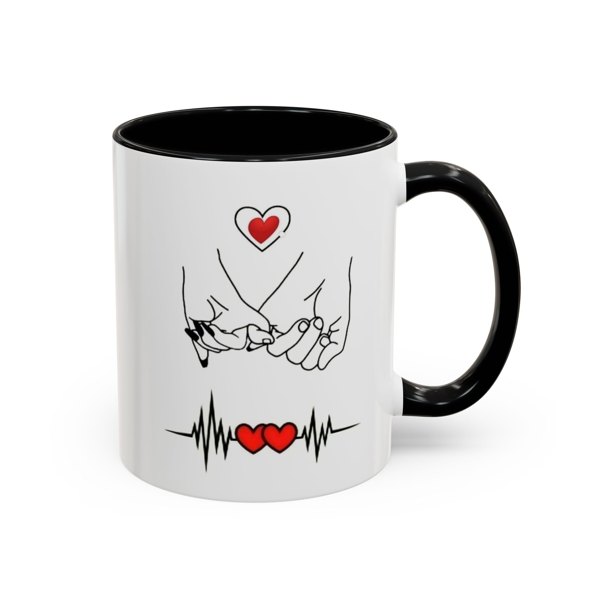 Personalized Family Photo Coffee Mug — 'Family' Script Accent Mug (11/15 oz)