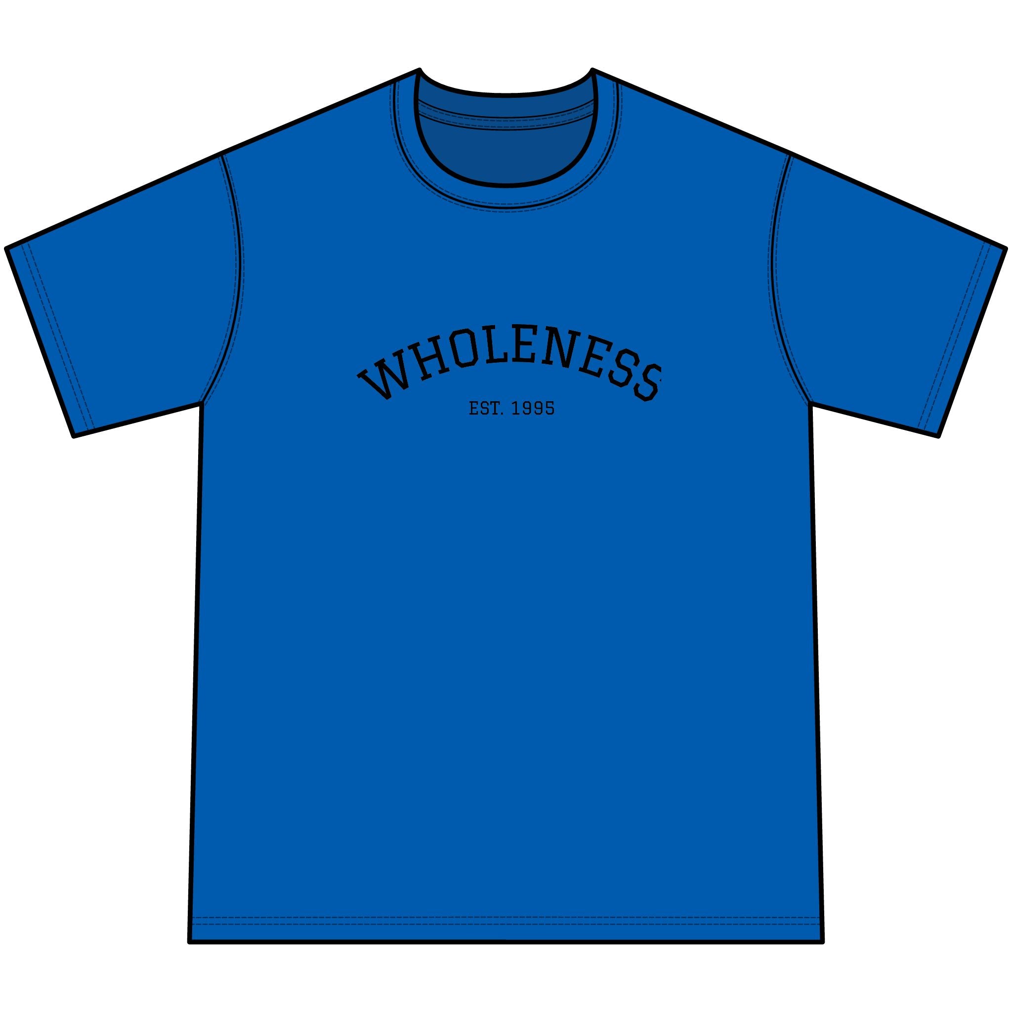 Wholeness Youth Tee — Orange Graphic Kids T?Shirt (Est. 1985)