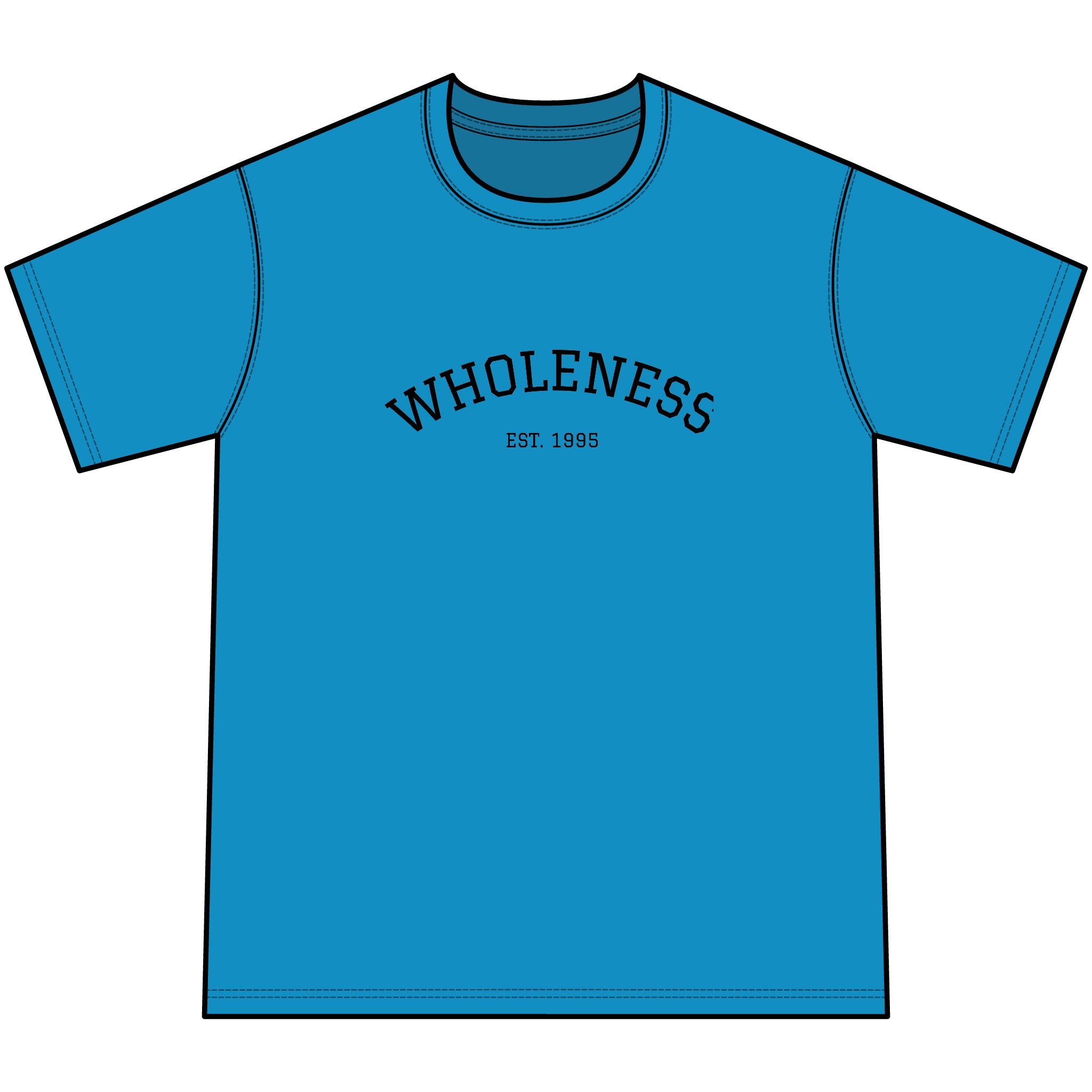 Wholeness Youth Tee — Orange Graphic Kids T?Shirt (Est. 1985)