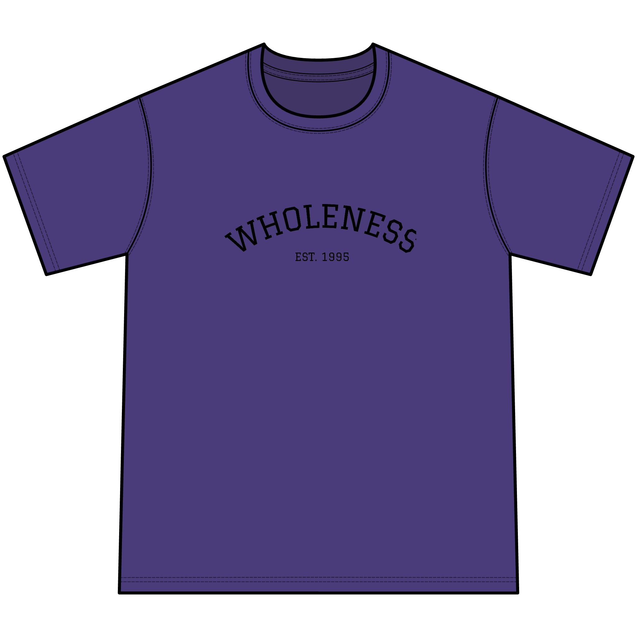 Wholeness Youth Tee — Orange Graphic Kids T?Shirt (Est. 1985)