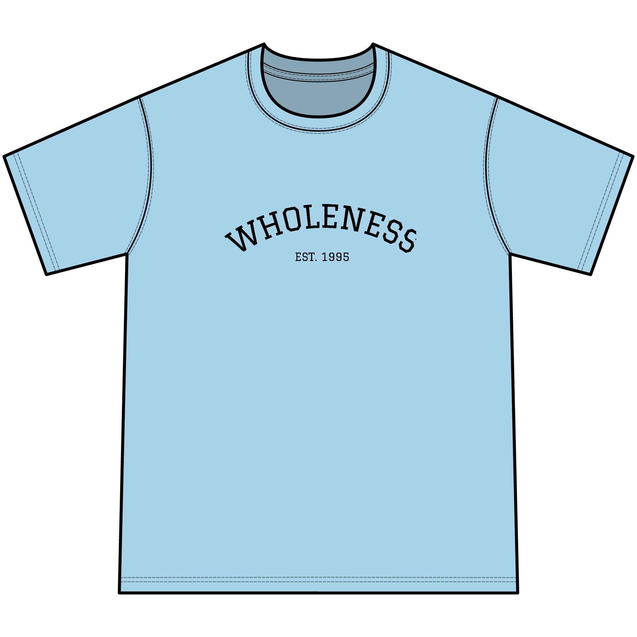 Wholeness Youth Tee — Orange Graphic Kids T?Shirt (Est. 1985)