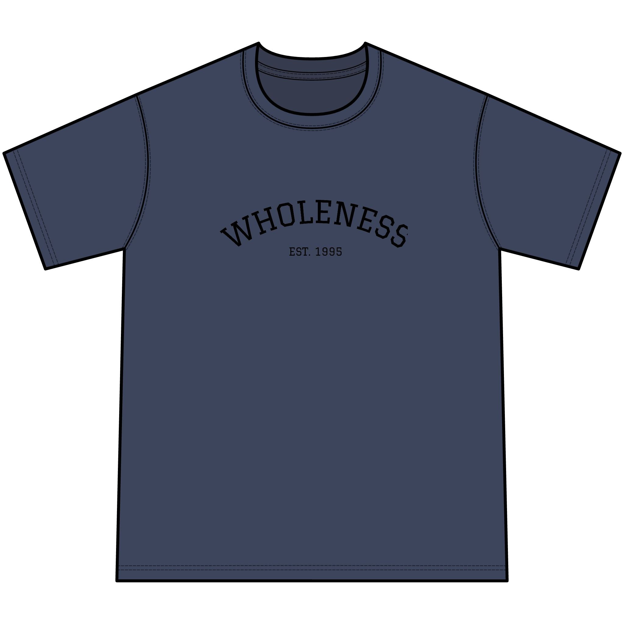 Wholeness Youth Tee — Orange Graphic Kids T?Shirt (Est. 1985)