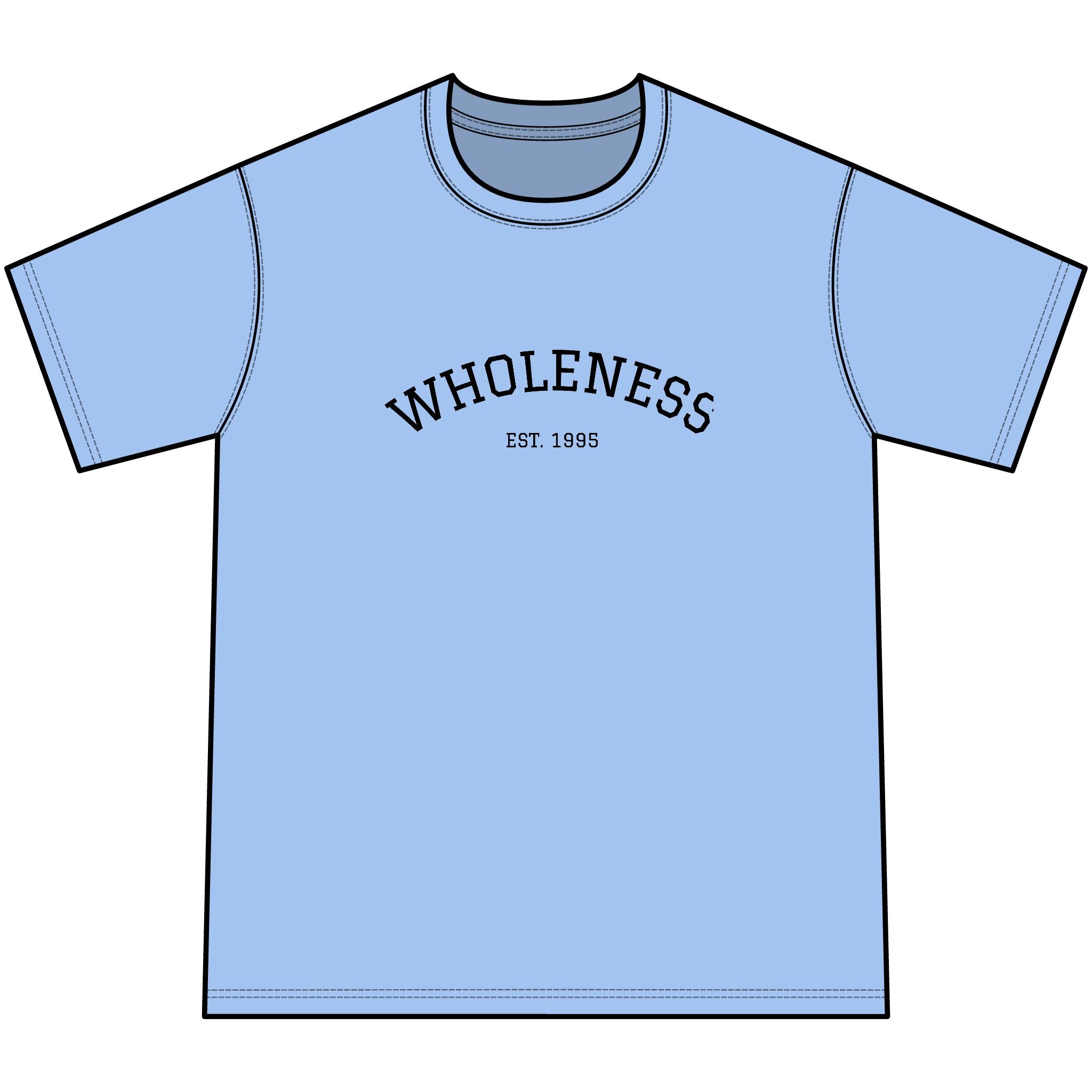 Wholeness Youth Tee — Orange Graphic Kids T?Shirt (Est. 1985)