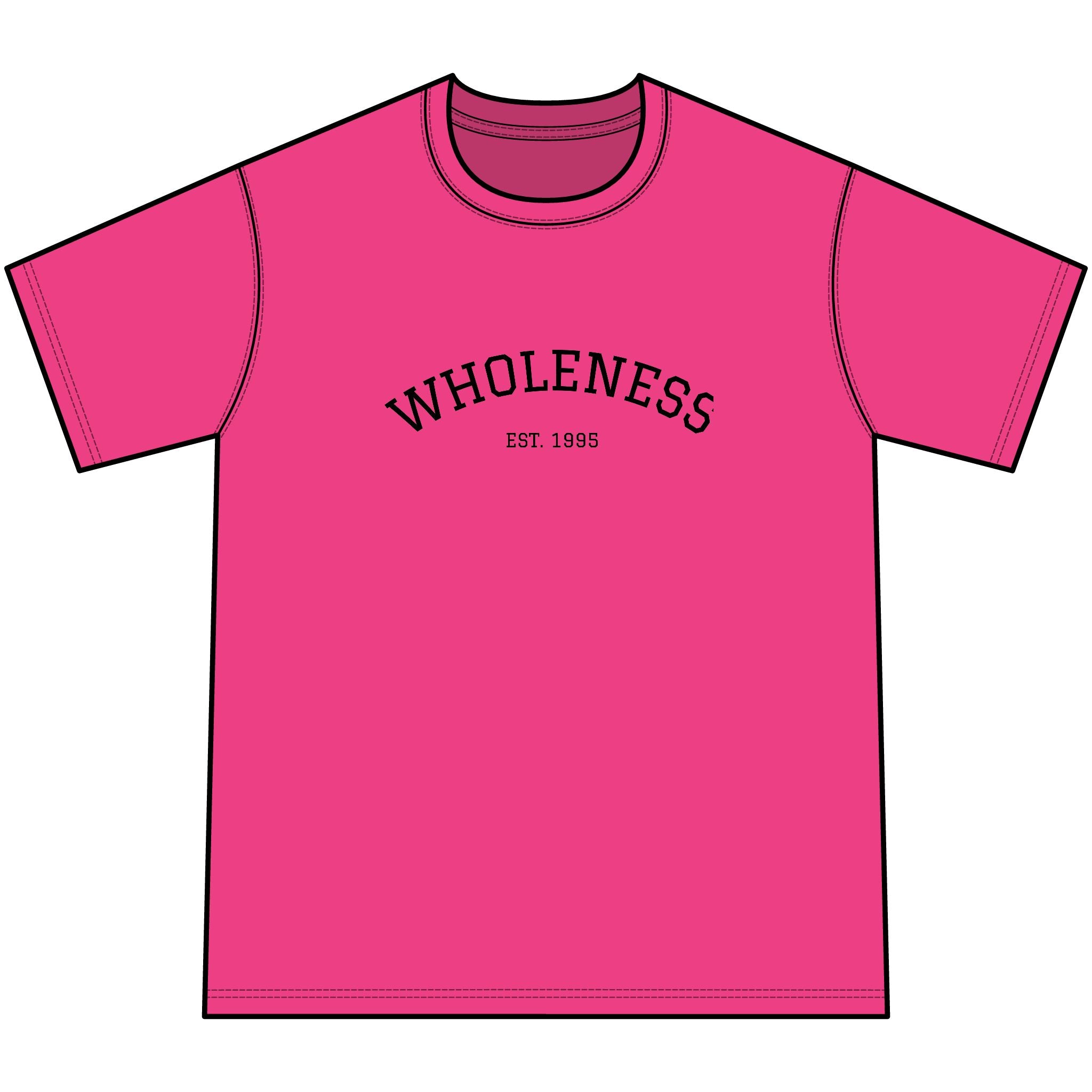 Wholeness Youth Tee — Orange Graphic Kids T?Shirt (Est. 1985)