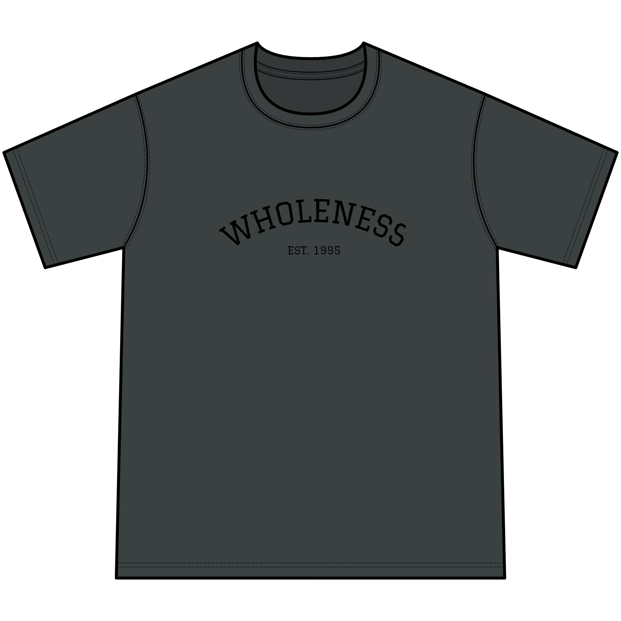 Wholeness Youth Tee — Orange Graphic Kids T?Shirt (Est. 1985)