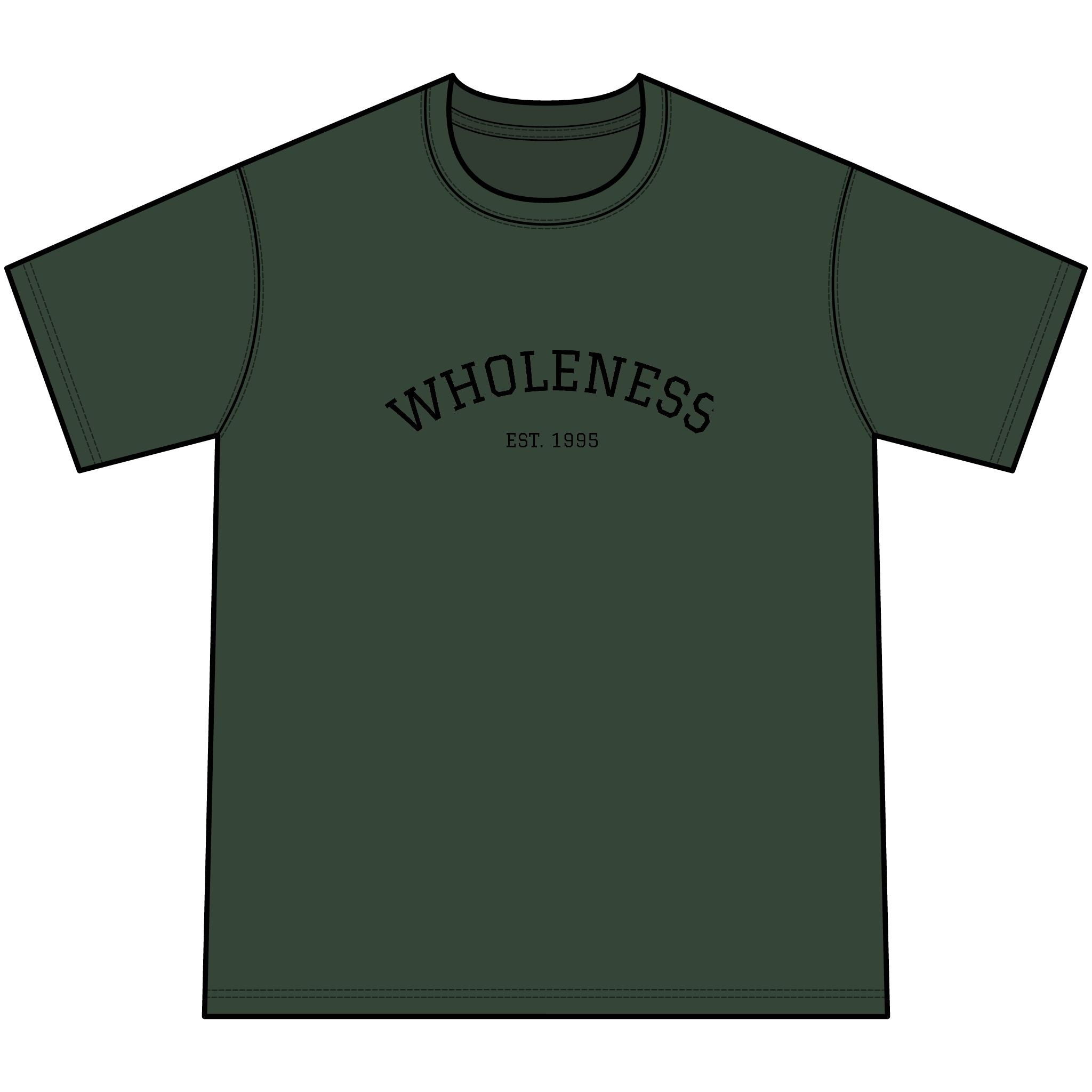 Wholeness Youth Tee — Orange Graphic Kids T?Shirt (Est. 1985)