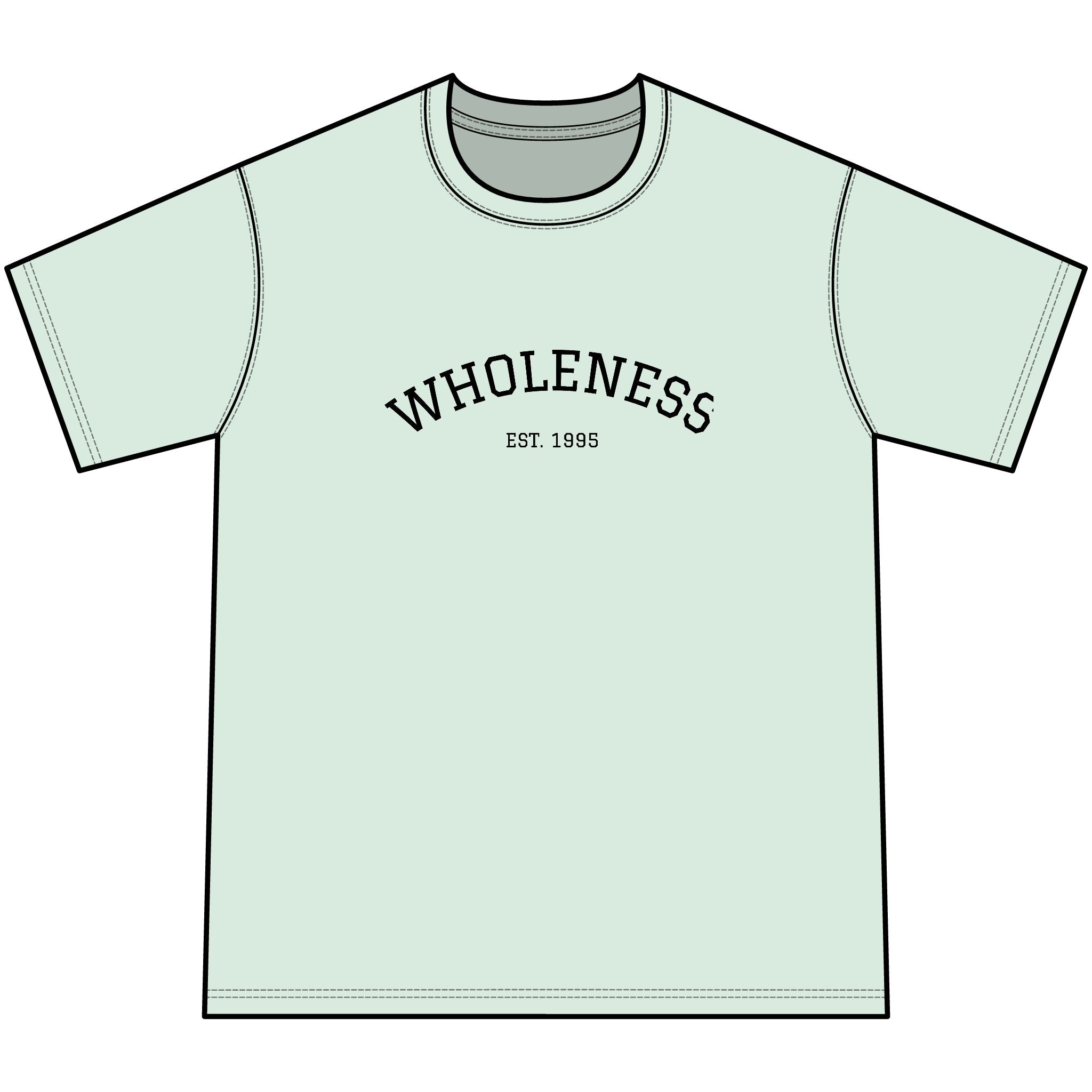 Wholeness Youth Tee — Orange Graphic Kids T?Shirt (Est. 1985)