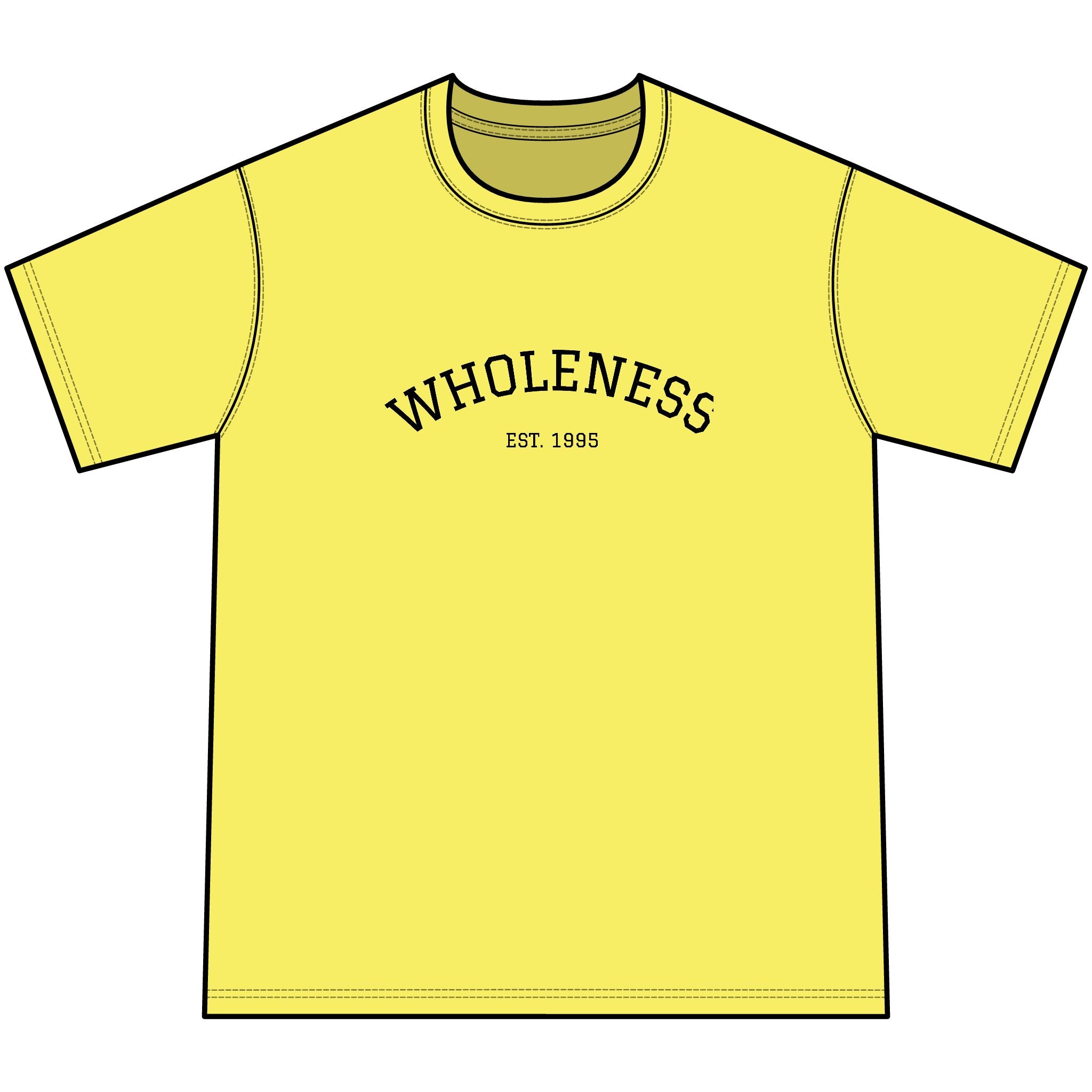 Wholeness Youth Tee — Orange Graphic Kids T?Shirt (Est. 1985)