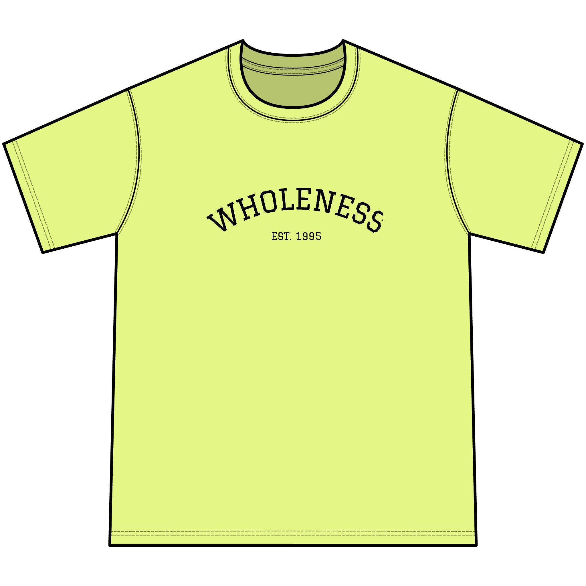 Wholeness Youth Tee — Orange Graphic Kids T?Shirt (Est. 1985)