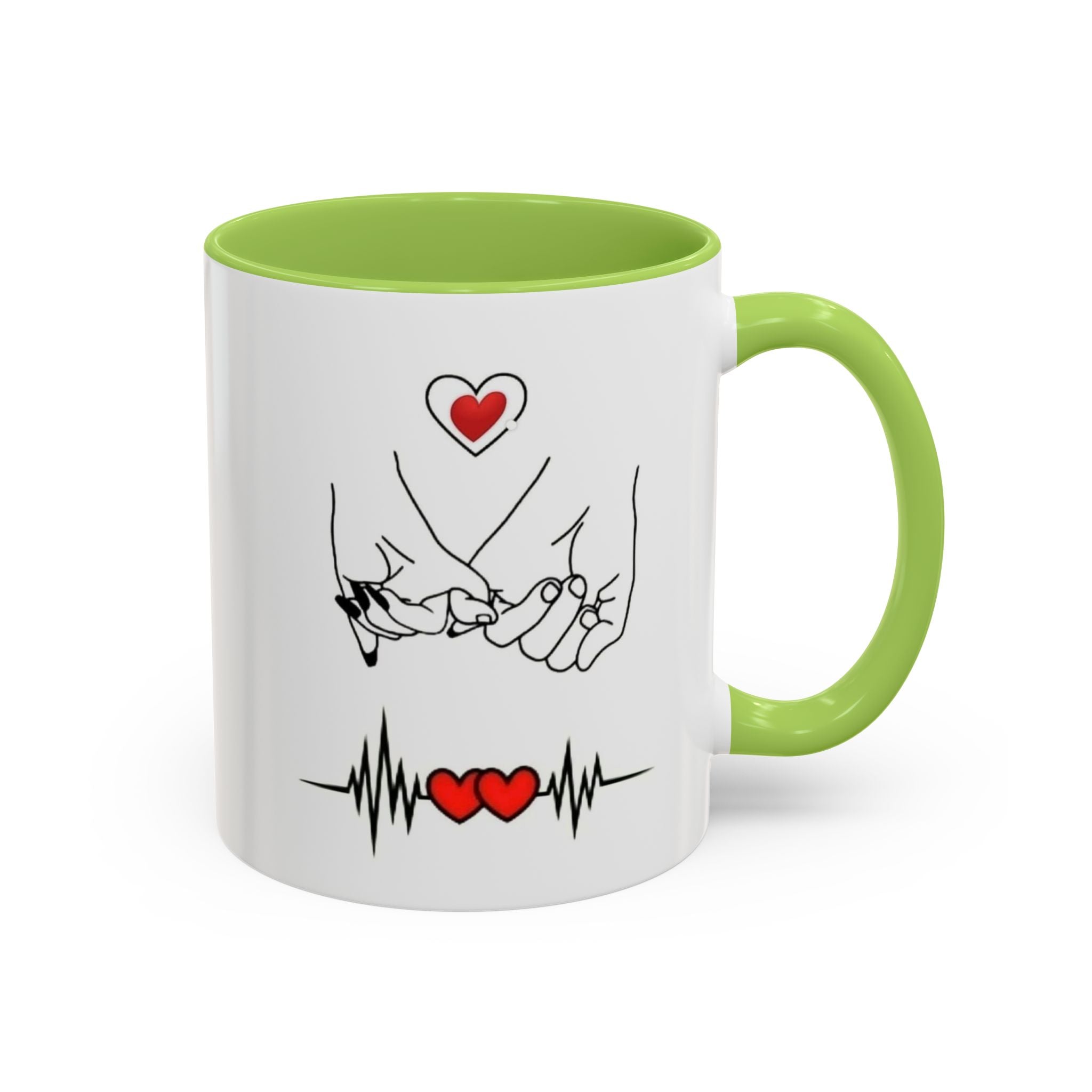 Personalized Family Photo Coffee Mug — 'Family' Script Accent Mug (11/15 oz)