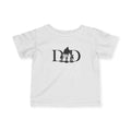 Infant Tee — DAD Silhouette with Kids Graphic