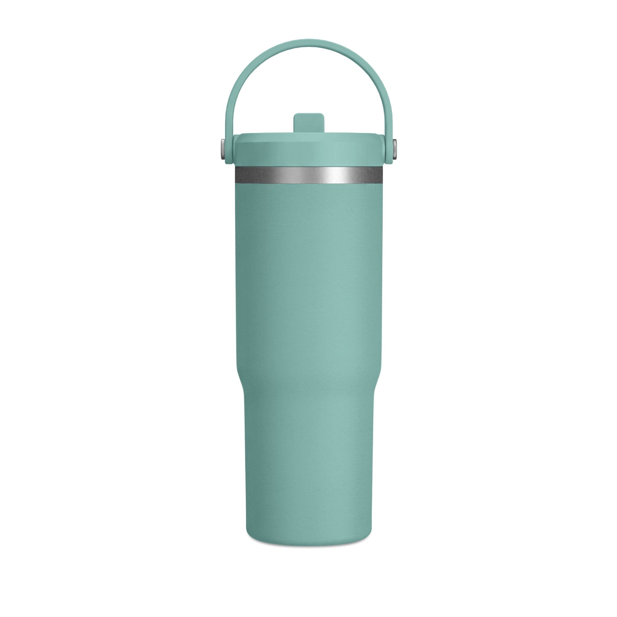 32oz Nomad Travel Tumbler — Insulated Stainless Steel Water Bottle with Handle Printify