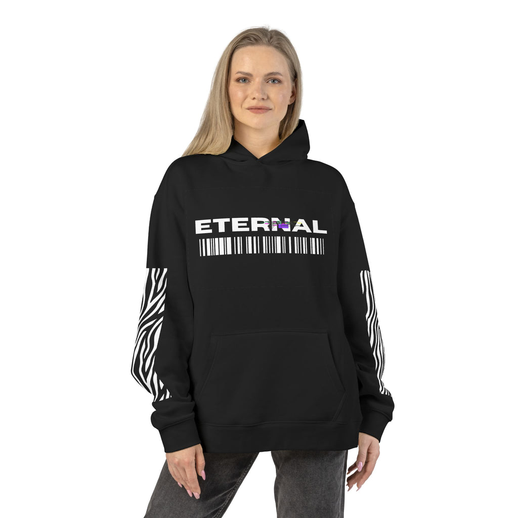 Eternal Barcode Hoodie — Dripping Sneaker Graphic Streetwear