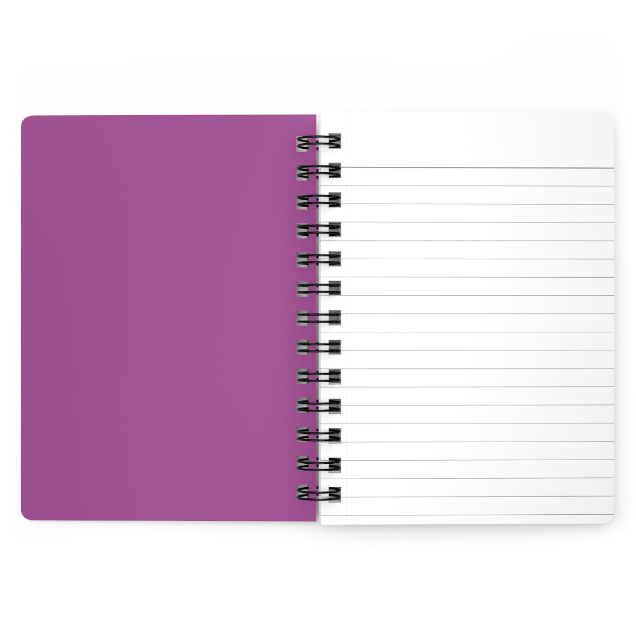 Cosmic Campfire Spiral Notebook — Psychedelic Alien Camping Journal Printify