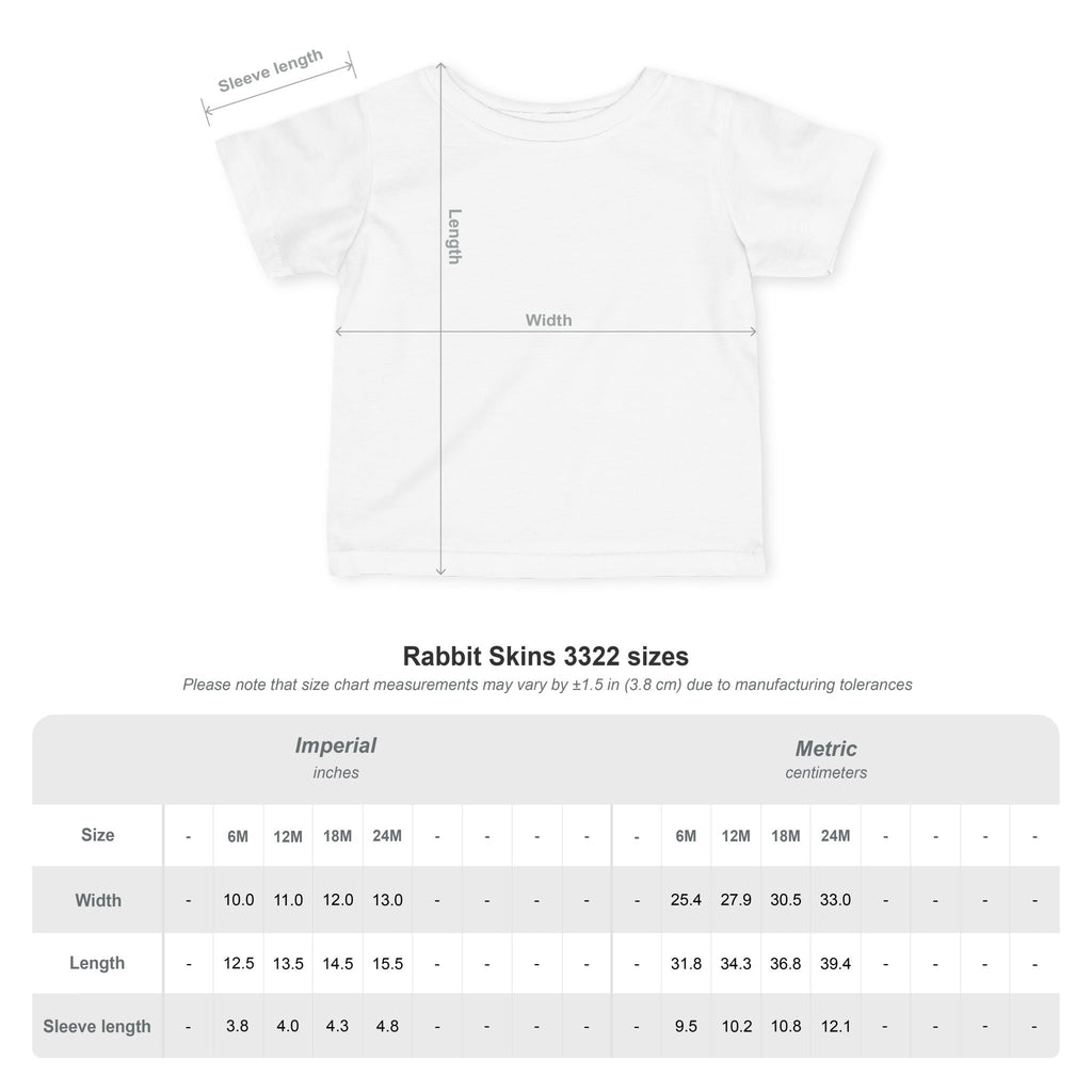 Infant Tee — DAD Silhouette with Kids Graphic